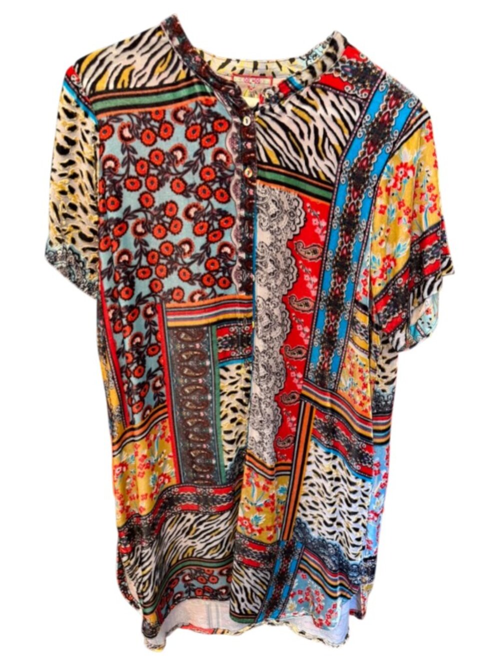 Johnny‎ Was Bibi Silk-Blend Kimono Size S